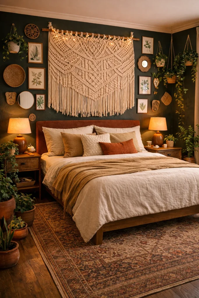 boho bedroom decor