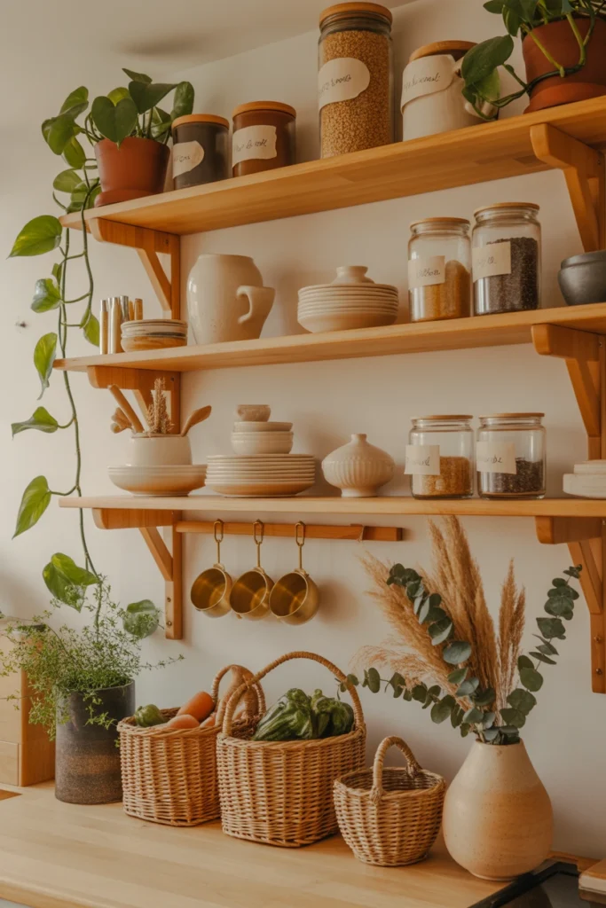 boho kitchen decor