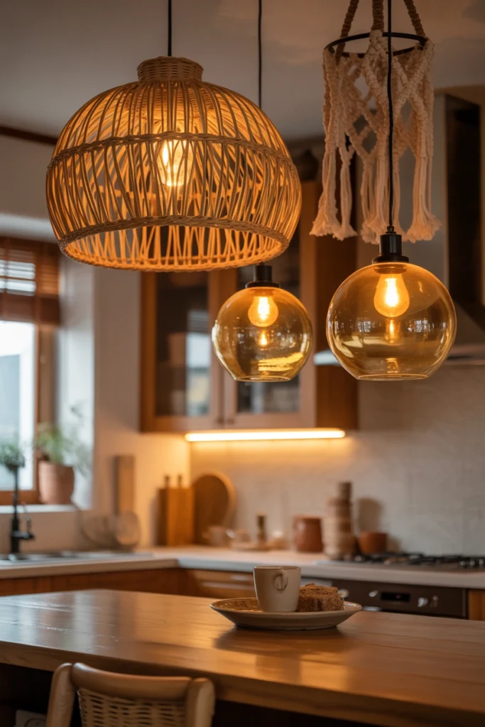 boho kitchen decor