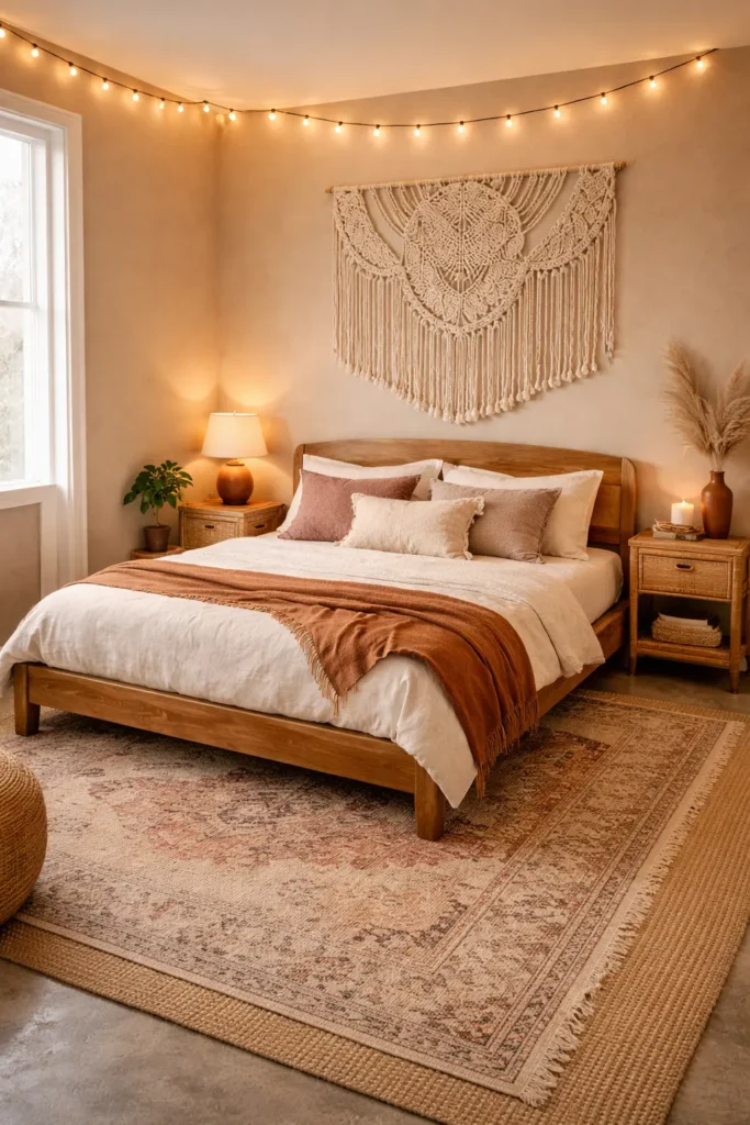 Boho Tan Macramé Dream