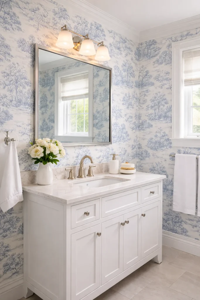 Bathroom Wallpaper Ideas