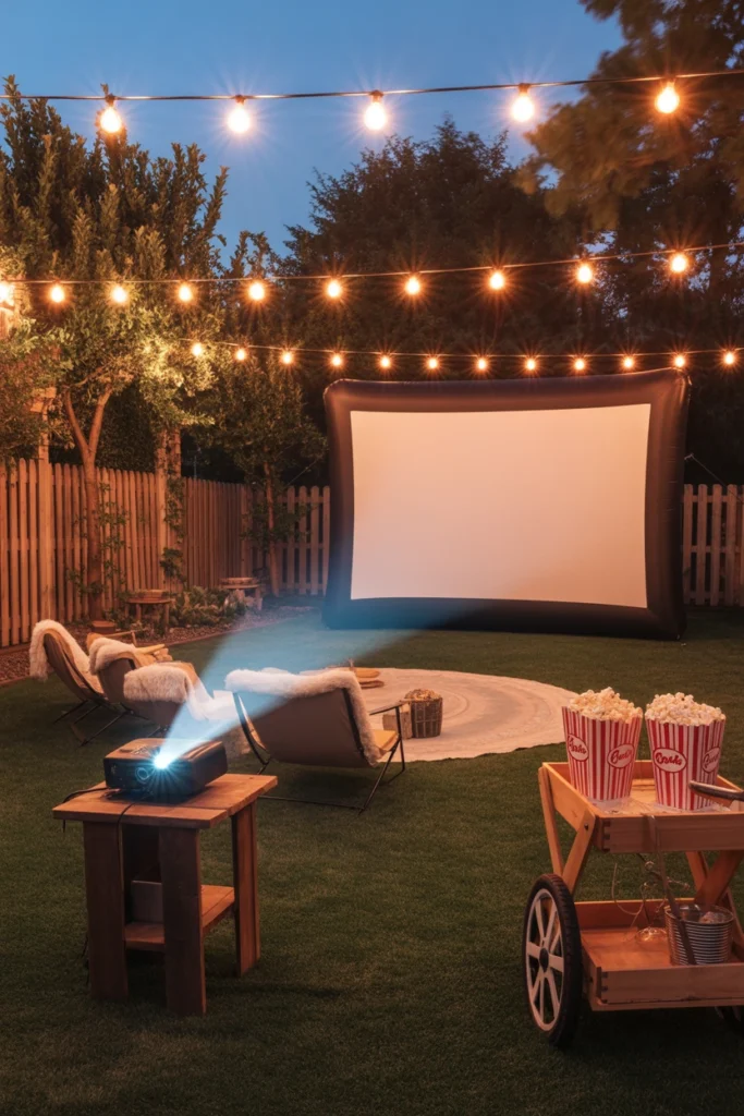 Magical Backyard Movie Night Ideas