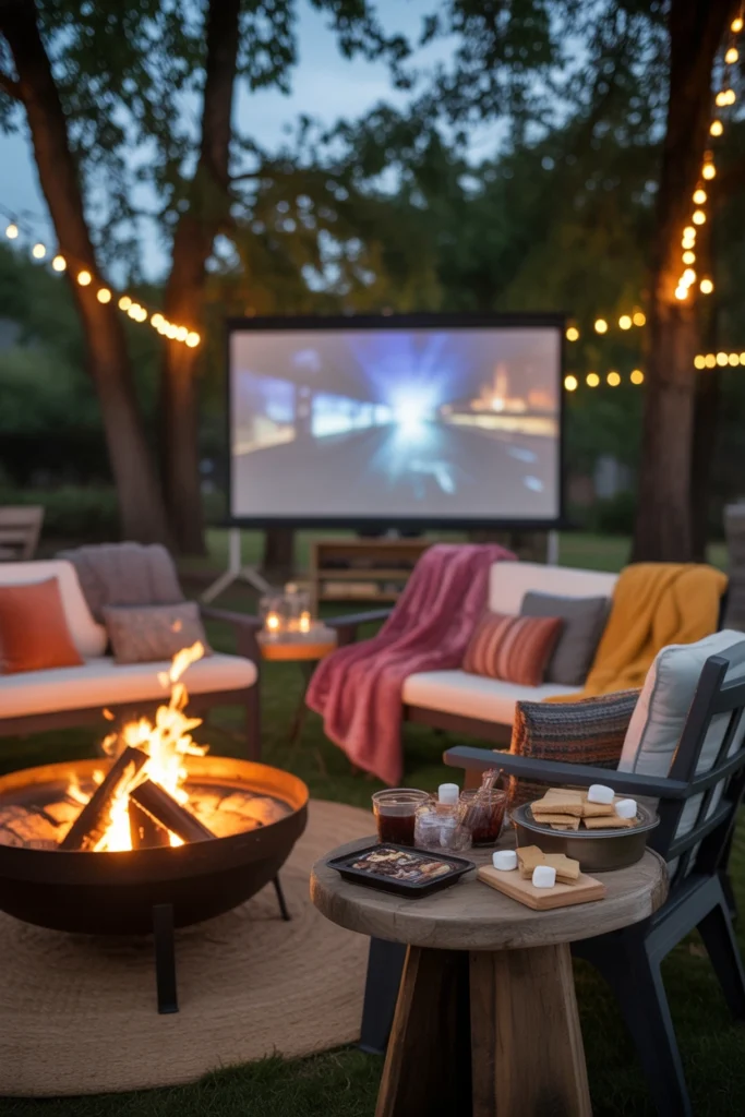 Magical Backyard Movie Night Ideas