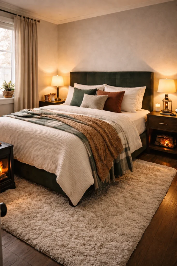 Cozy Winter Guest Bedroom