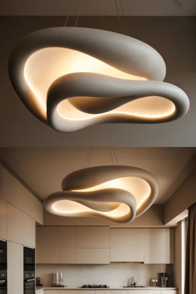 modern kitchen lighting