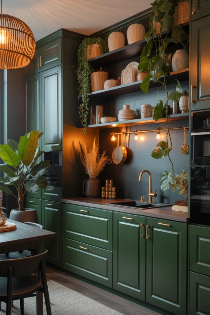 boho kitchen decor