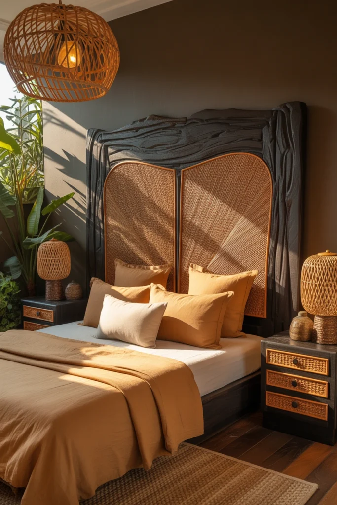 dark earthy bedroom ideas