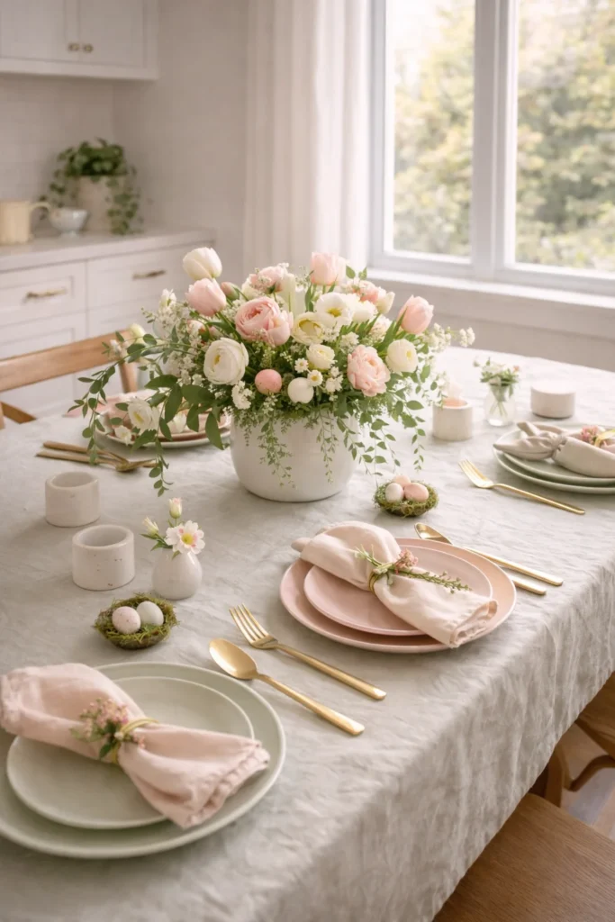 Easter & Spring Table Setting