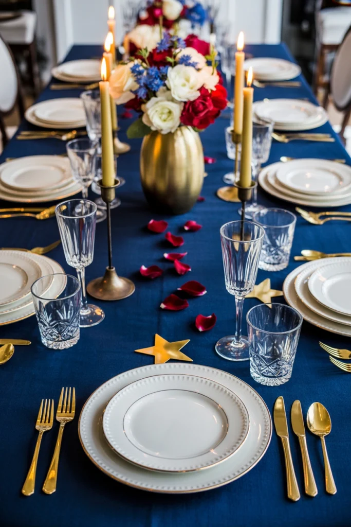 4th of july table decor
