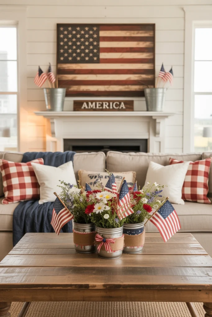 patriotic room decor