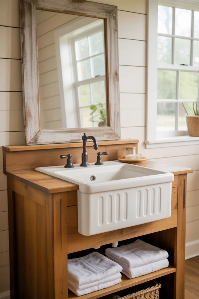 Farmhouse Bathroom Ideas