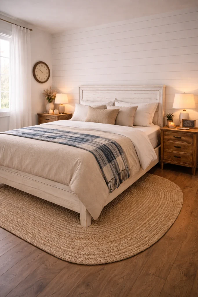 Farmhouse Style Guest Bedroom