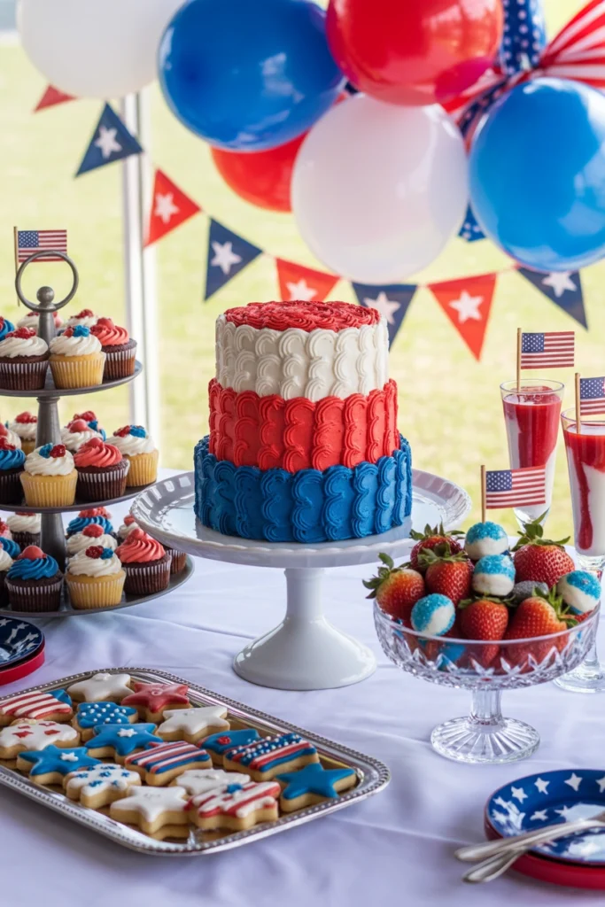 4th of july table decor