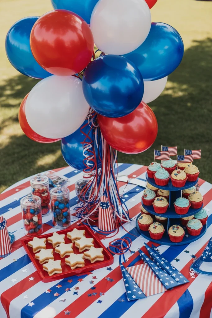 4th of july table decor