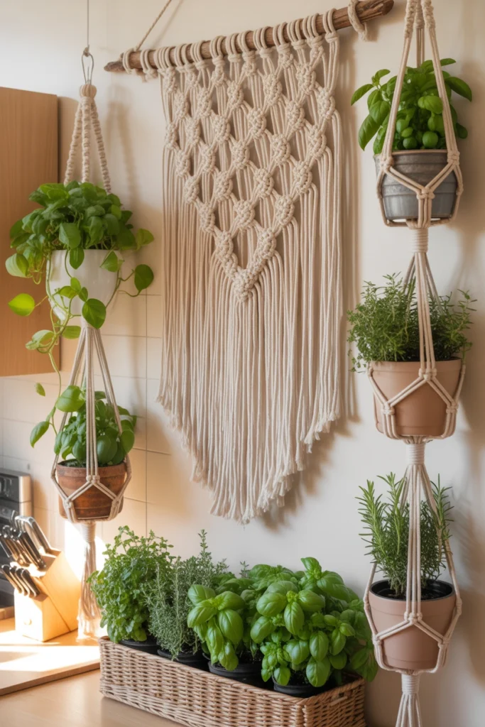 boho kitchen decor