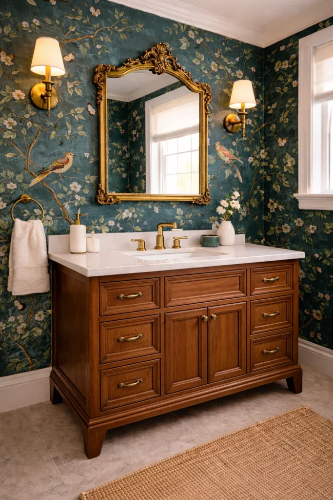 Bathroom Wallpaper Ideas