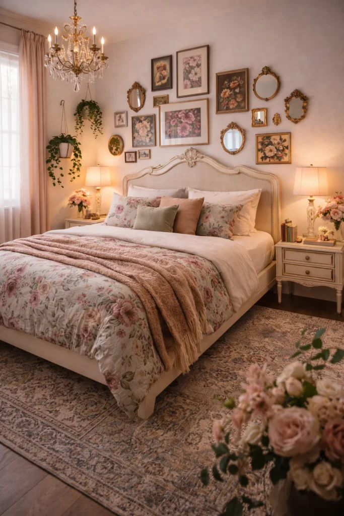 Maximalist Female Guest Bedroom