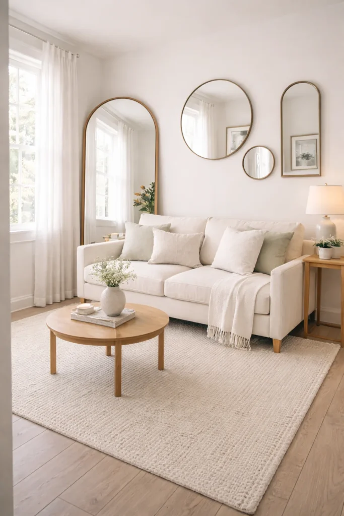 Mirrors That Double the Space