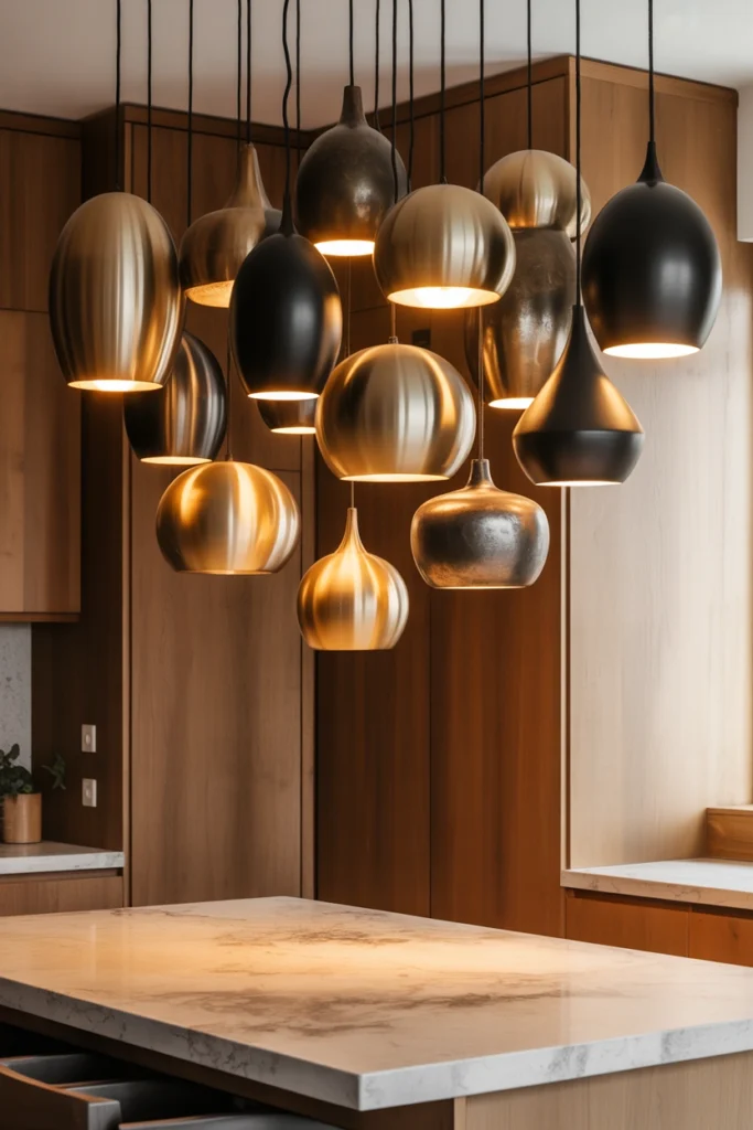 modern kitchen lighting