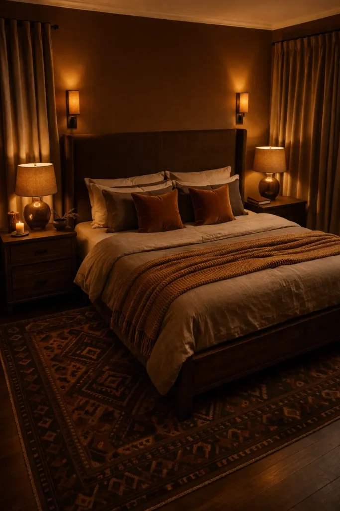 Moody Tan with Ambient Lighting