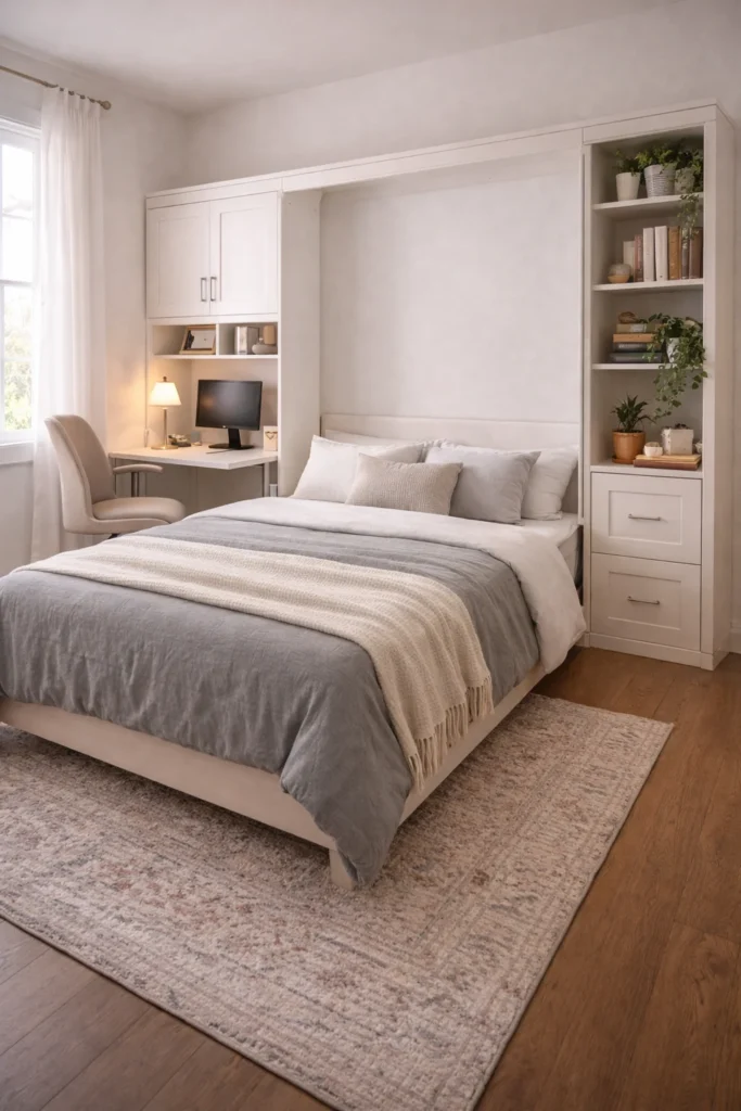 Murphy Bed Guest Office Combo