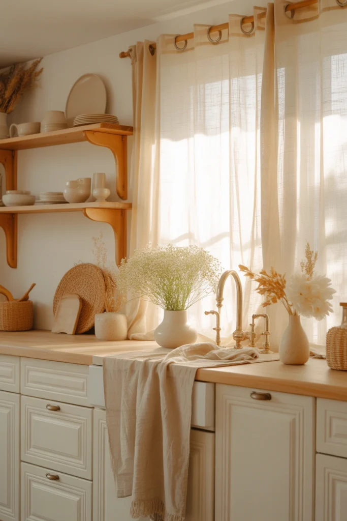 boho kitchen decor