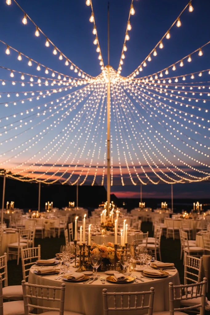 outdoor string lights ideas