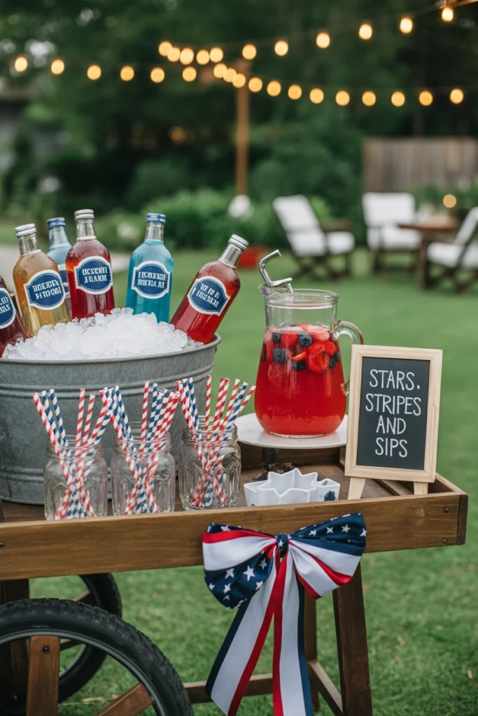 4th of july party setup ideas