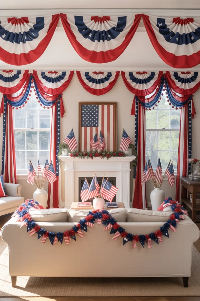 patriotic room decor