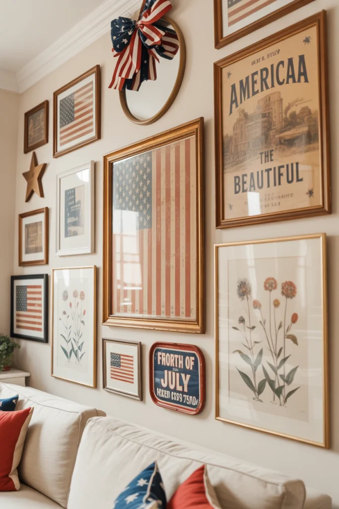 patriotic room decor