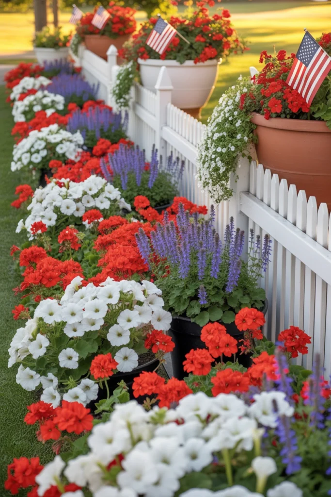 4th of July Garden Decoration Ideas