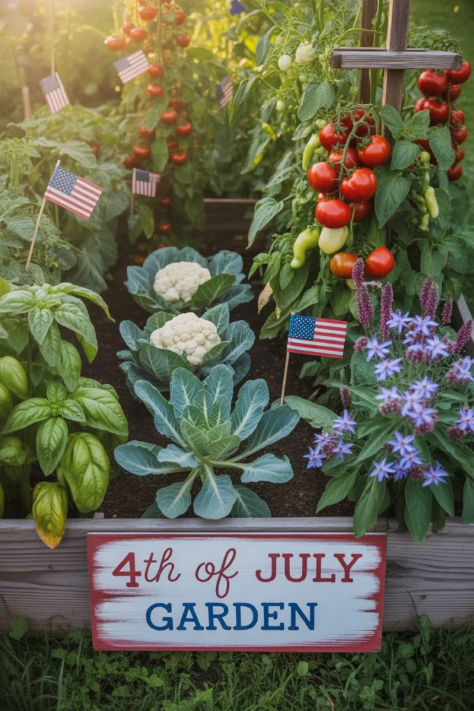 4th of July Garden Decoration Ideas