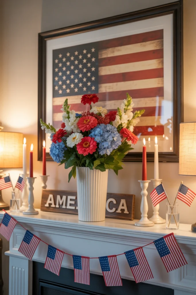 patriotic room decor