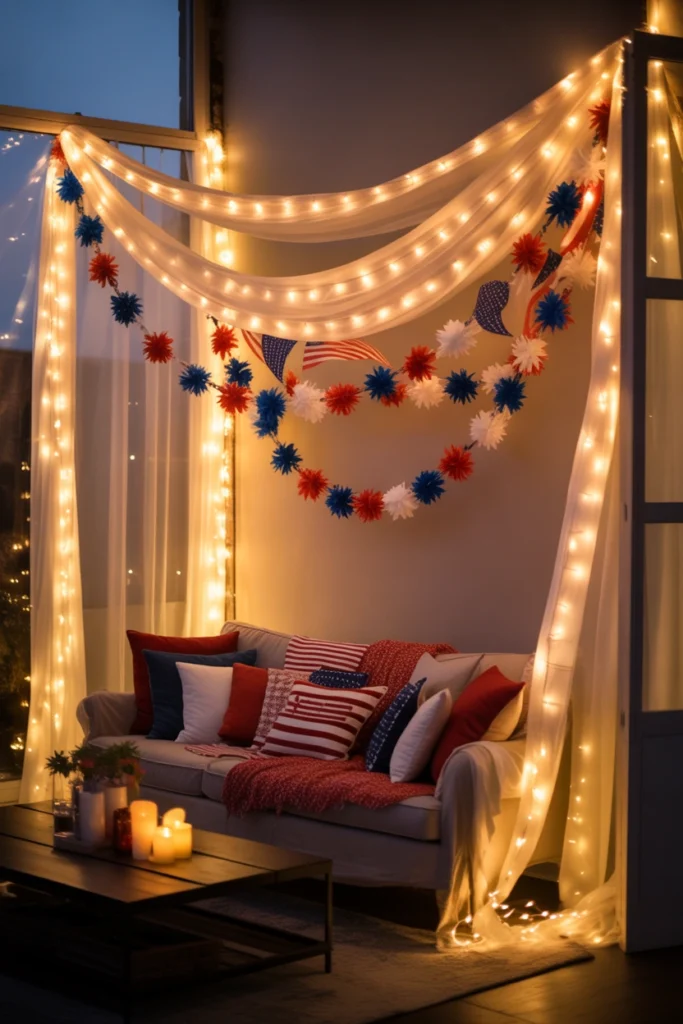 4th of july living room decorations