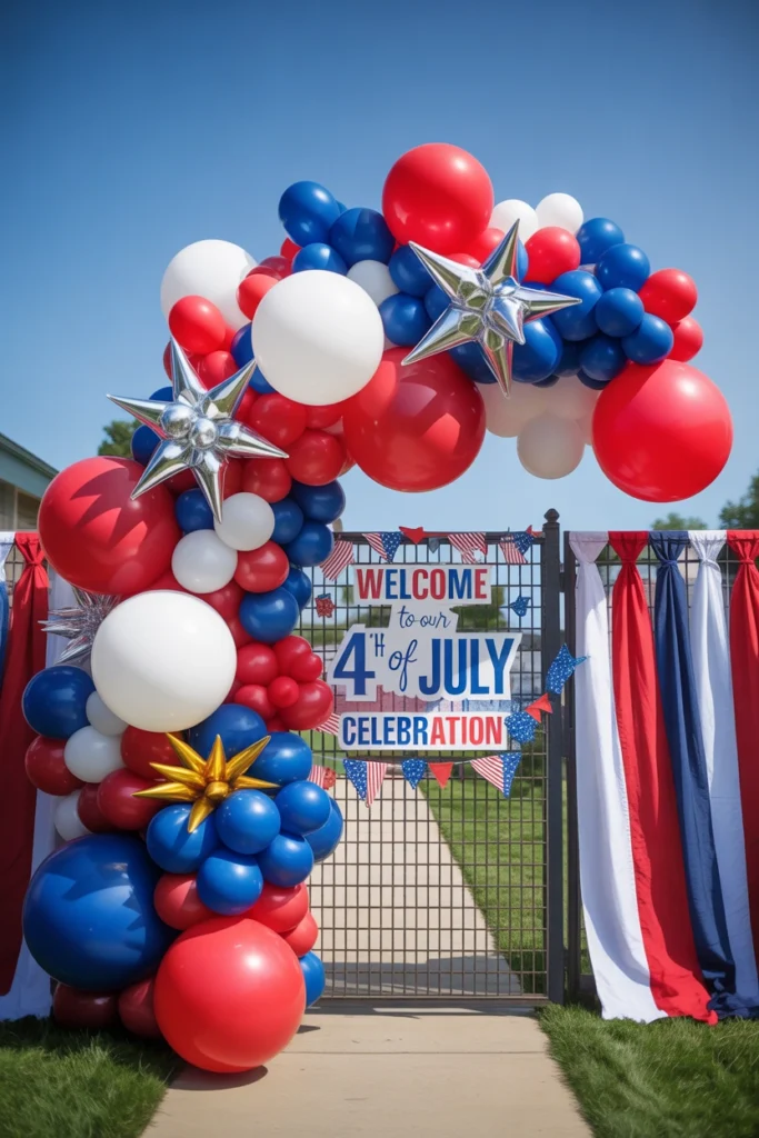 4th of july party setup ideas