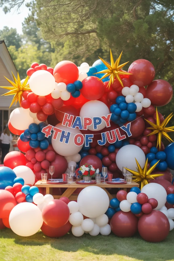 4th of July Backyard Decor Ideas