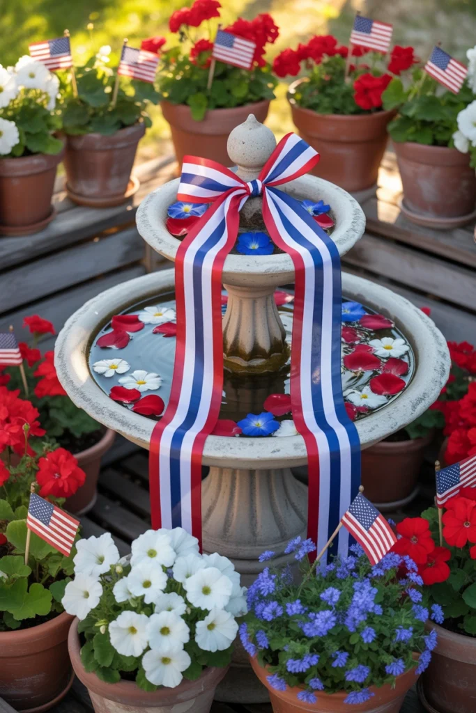 4th of July Garden Decoration Ideas