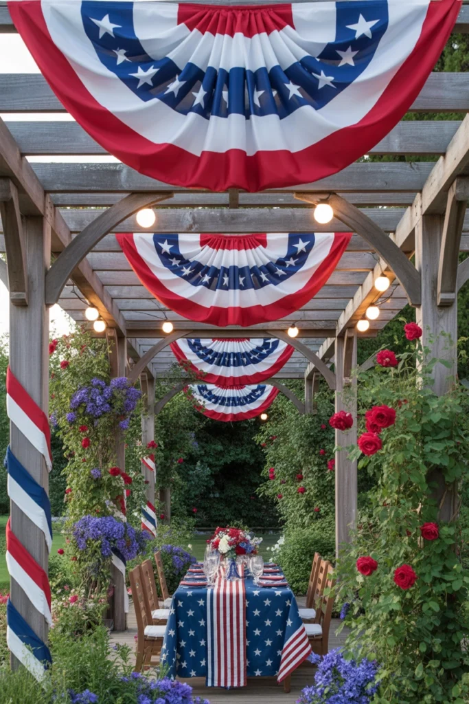 4th of July Garden Decoration Ideas