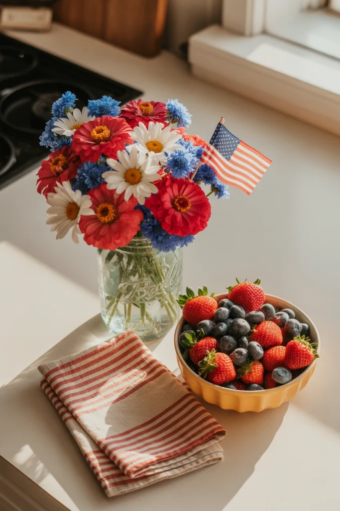4th of july kitchen decor