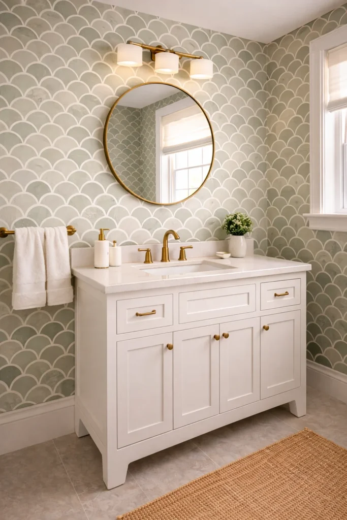 Bathroom Wallpaper Ideas