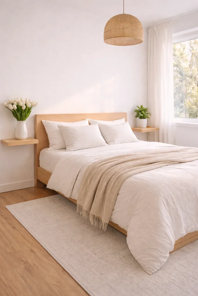 Scandi Spring Bedroom Refresh