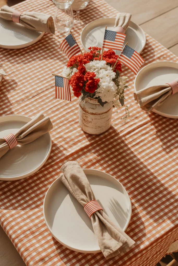 4th of july table decor