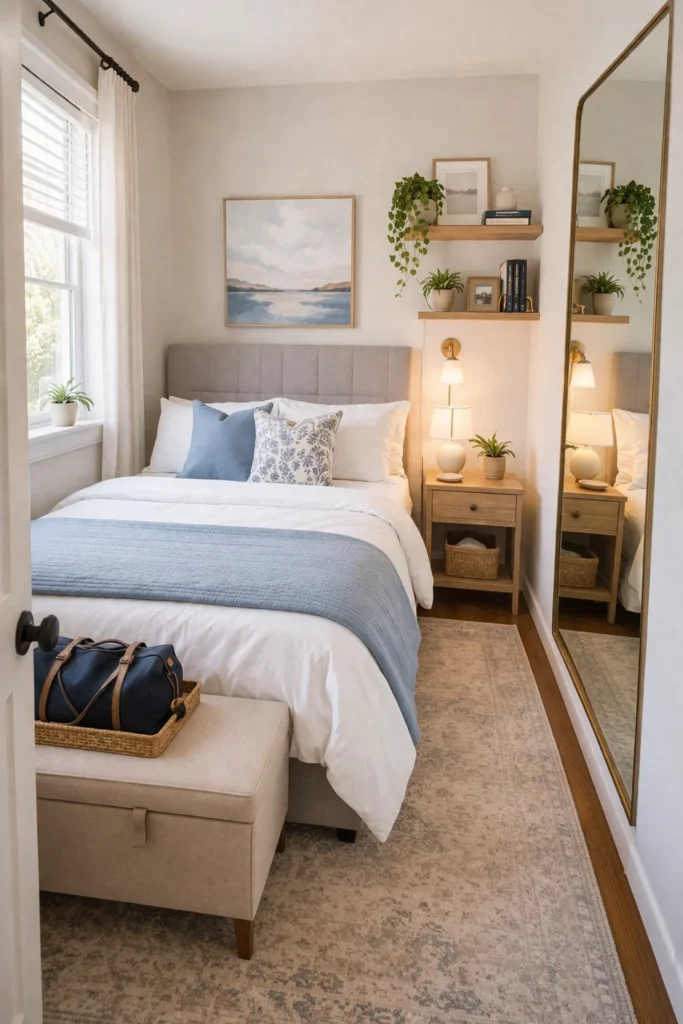 Small Guest Bedroom Made Beautiful