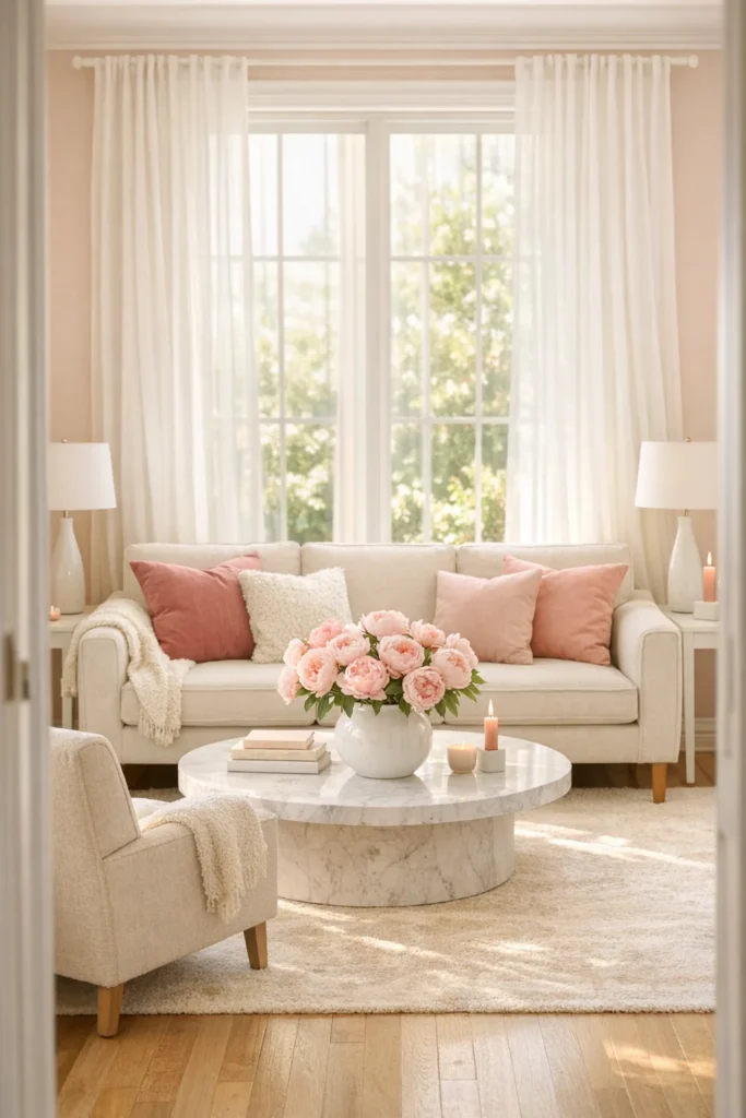 Soft Blush & Cream Spring Refresh