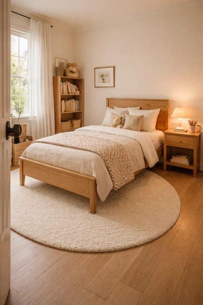 Tan Kids Bedroom Warmth