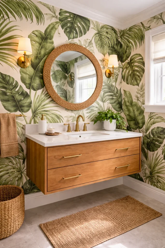 Bathroom Wallpaper Ideas