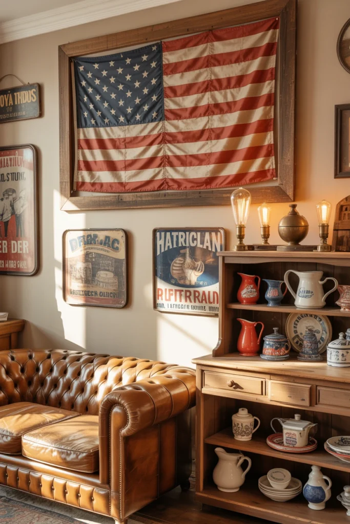 patriotic room decor