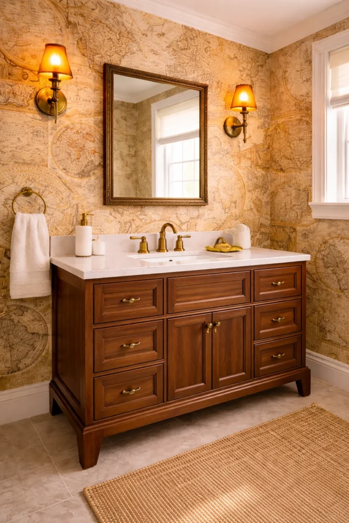 Bathroom Wallpaper Ideas