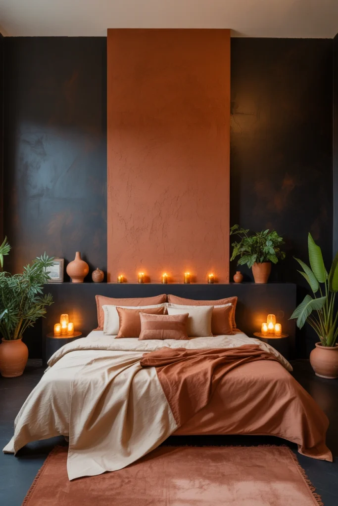 dark earthy bedroom ideas
