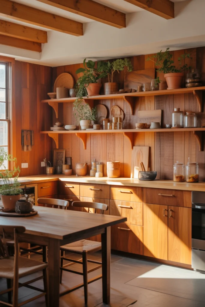boho kitchen decor